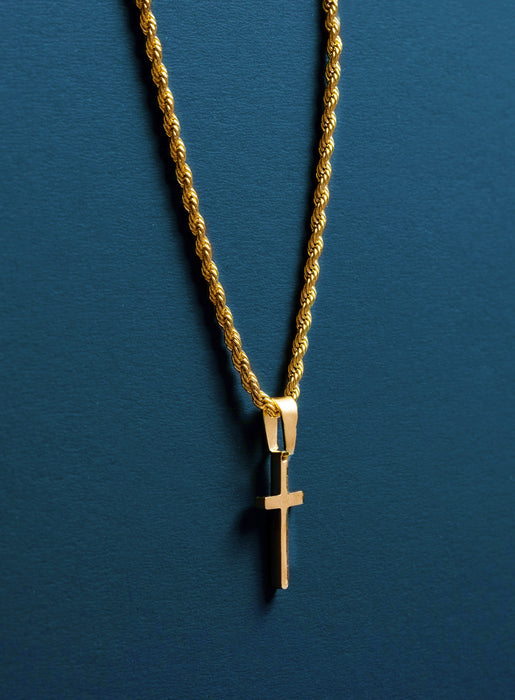 Buy Diamond Cross Necklace / Tiny Diamond Cross Pendant / 14k Gold Cross  Necklace / Small Diamond Cross / Baptism Gift / Gift for Mom Idea Online in  India - Etsy