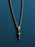 Waterproof Men's Small Silver Cross Pendant Necklaces WE ARE ALL SMITH: Men's Jewelry & Clothing.   