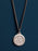 Saint Maria Faustina Round Sterling Silver Pendant Necklace for Men Necklace WE ARE ALL SMITH: Men's Jewelry & Clothing.   