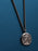 925 Oxidized Sterling Silver Owl Coin Necklace Necklaces WE ARE ALL SMITH: Men's Jewelry & Clothing.   