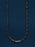 925 Oxidized Sterling Silver Long Box Rectangle Chain Necklace Necklaces WE ARE ALL SMITH: Men's Jewelry & Clothing.