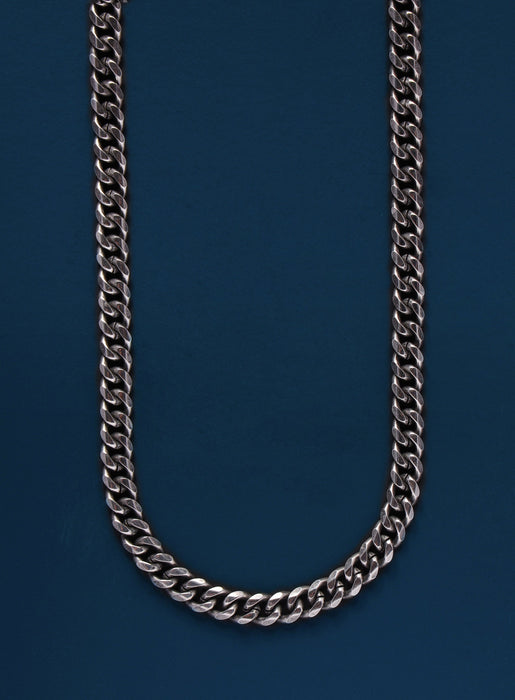 Waterproof Miami Cuban 6mm thick chain Necklaces WE ARE ALL SMITH: Men's Jewelry & Clothing.   