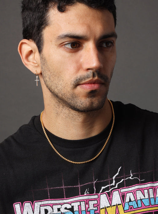 Men's 3mm Round Box chain - Main Image