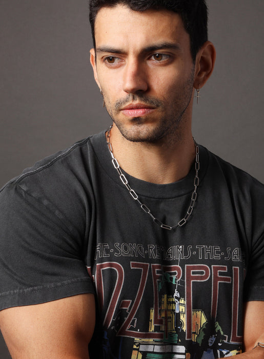 Waterproof Medium Clip Cable Chain Necklaces WE ARE ALL SMITH: Men's Jewelry & Clothing.   