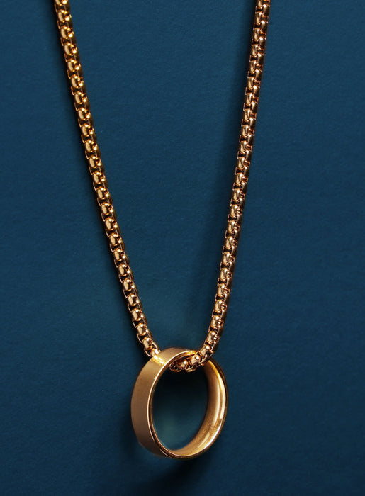 3mm Round Venetian Box with band ring