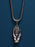 Silver Buddha head on hand 316L Stainless Steel Chain Necklaces WE ARE ALL SMITH: Men's Jewelry & Clothing.   