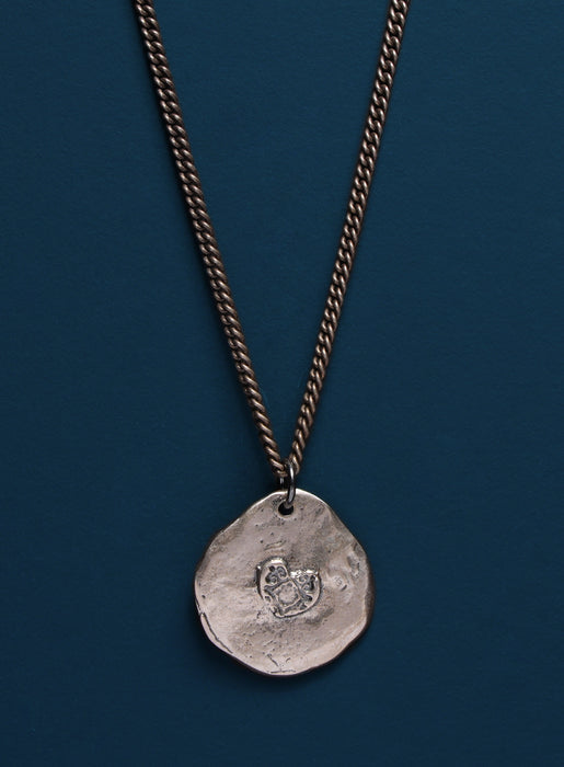 Buddha Pendant front and heart on the back necklace Necklaces WE ARE ALL SMITH: Men's Jewelry & Clothing.   