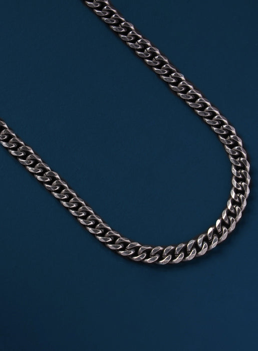 Waterproof Miami Cuban 6mm thick chain Necklaces WE ARE ALL SMITH: Men's Jewelry & Clothing.   