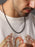 Waterproof Spiga Chain 316L Stainless Steel Necklaces WE ARE ALL SMITH: Men's Jewelry & Clothing.   