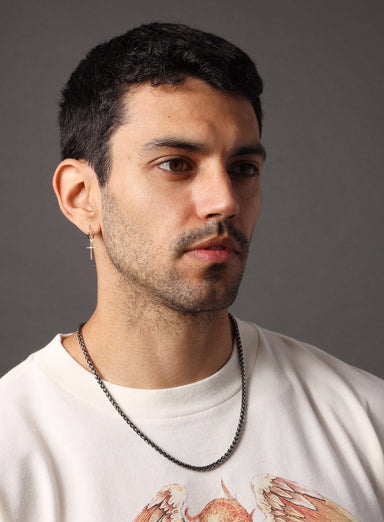 Waterproof Spiga Chain 316L Stainless Steel Necklaces WE ARE ALL SMITH: Men's Jewelry & Clothing.   