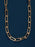 Medium Clip Cable 14k plated over 316L stainless steel chain Necklaces WE ARE ALL SMITH: Men's Jewelry & Clothing.   