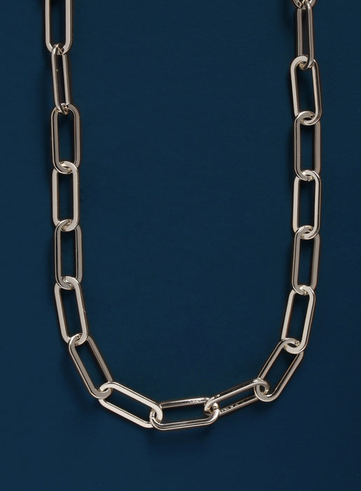 Waterproof Medium Clip Cable Chain Necklaces WE ARE ALL SMITH: Men's Jewelry & Clothing.   
