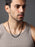 3.5mm black stainless steel cuban chain Necklaces WE ARE ALL SMITH: Men's Jewelry & Clothing.   