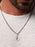 Small Baptism Sterling Silver Medal Necklace for Men Jewelry WE ARE ALL SMITH   