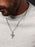 Saint Michael Cross Sterling Silver Pendant Necklace for Men Jewelry WE ARE ALL SMITH   