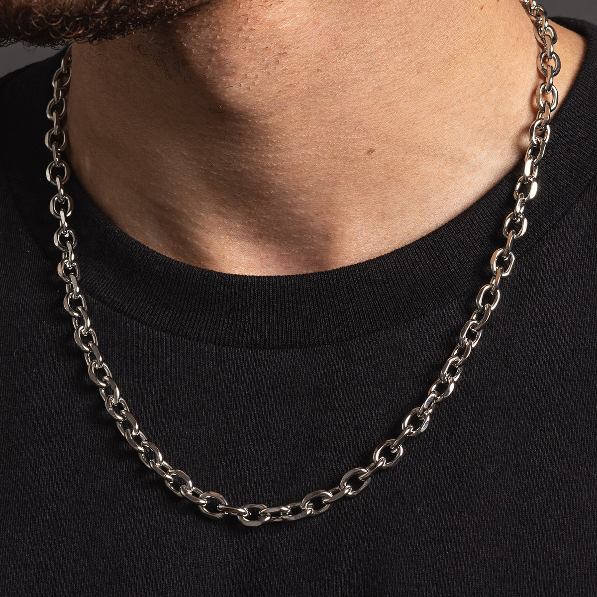 VASCRO 316L Stainless Steel Rope Chain Necklace – 2mm To 6mm, Multiple Lengths, Nickel Free