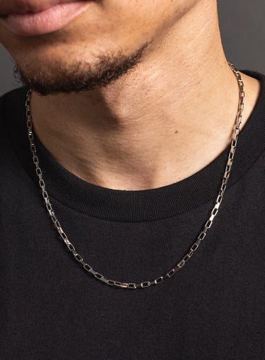 6mm Gold Figaro Chain Necklace for Men — WE ARE ALL SMITH