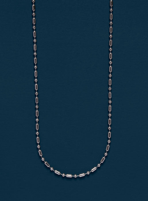 Waterproof 2.5mm 316 Stainless Steel Minimalist Chain Necklace Necklace WE ARE ALL SMITH   