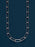 Waterproof Men's Silver Clip Style Large Cable Necklace Necklace WE ARE ALL SMITH   