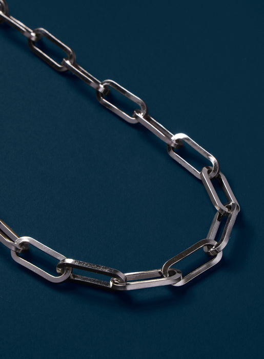 Waterproof 8mm 316L Stainless Steel Cable Chain Necklace Necklace WE ARE ALL SMITH   