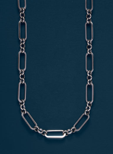 Waterproof Elongated Cable Chain Necklace for Man Necklace WE ARE ALL SMITH   