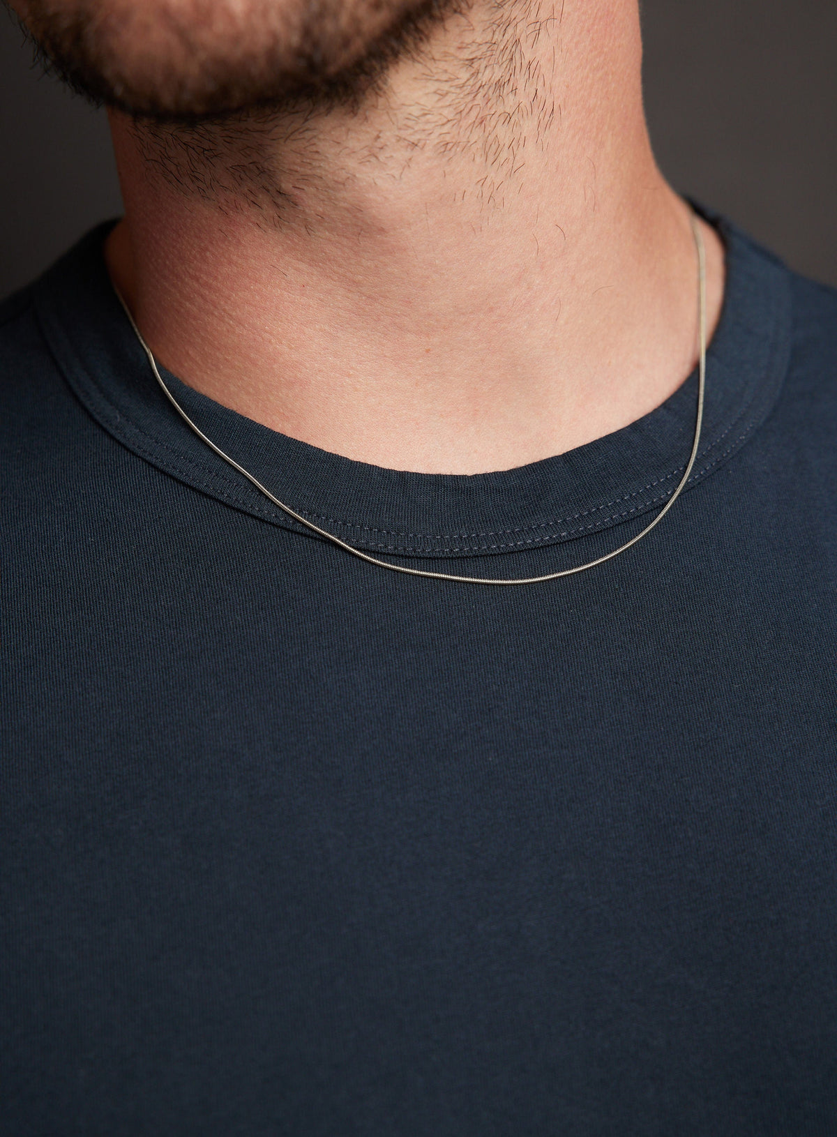 Waterproof 1mm Thin and Minimalist Snake Chain Necklace WE ARE ALL SMITH