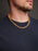Men's Gold CHUNKY Thick Rope Chain Necklce Necklace WE ARE ALL SMITH   