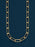 8mm Gold Men's Clip Cable Link Necklace Chain for Men Necklace WE ARE ALL SMITH   