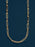 Men's Gold 4.5mm Elongated Cable Chain Necklace Necklace WE ARE ALL SMITH   