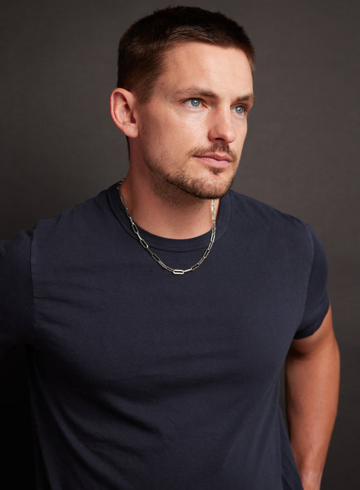 Waterproof Clip Style Cable Link Necklace for Men Necklace WE ARE ALL SMITH   