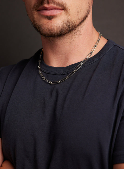 Waterproof 1 to 1 Clip Rolo Thick Necklace for Guys Necklace WE ARE ALL SMITH   