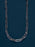 Waterproof Mens Silver Large Cable Chain Necklace Necklace WE ARE ALL SMITH   