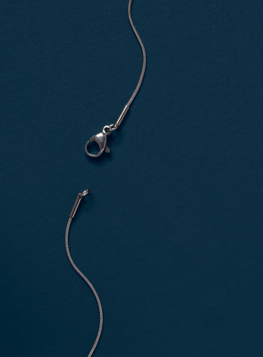 Waterproof 1mm Thin and Minimalist Snake Chain Necklace Necklace WE ARE ALL SMITH   