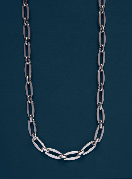 Waterproof 7mm 316L Stainless Steel Thick Chain Necklace for Men