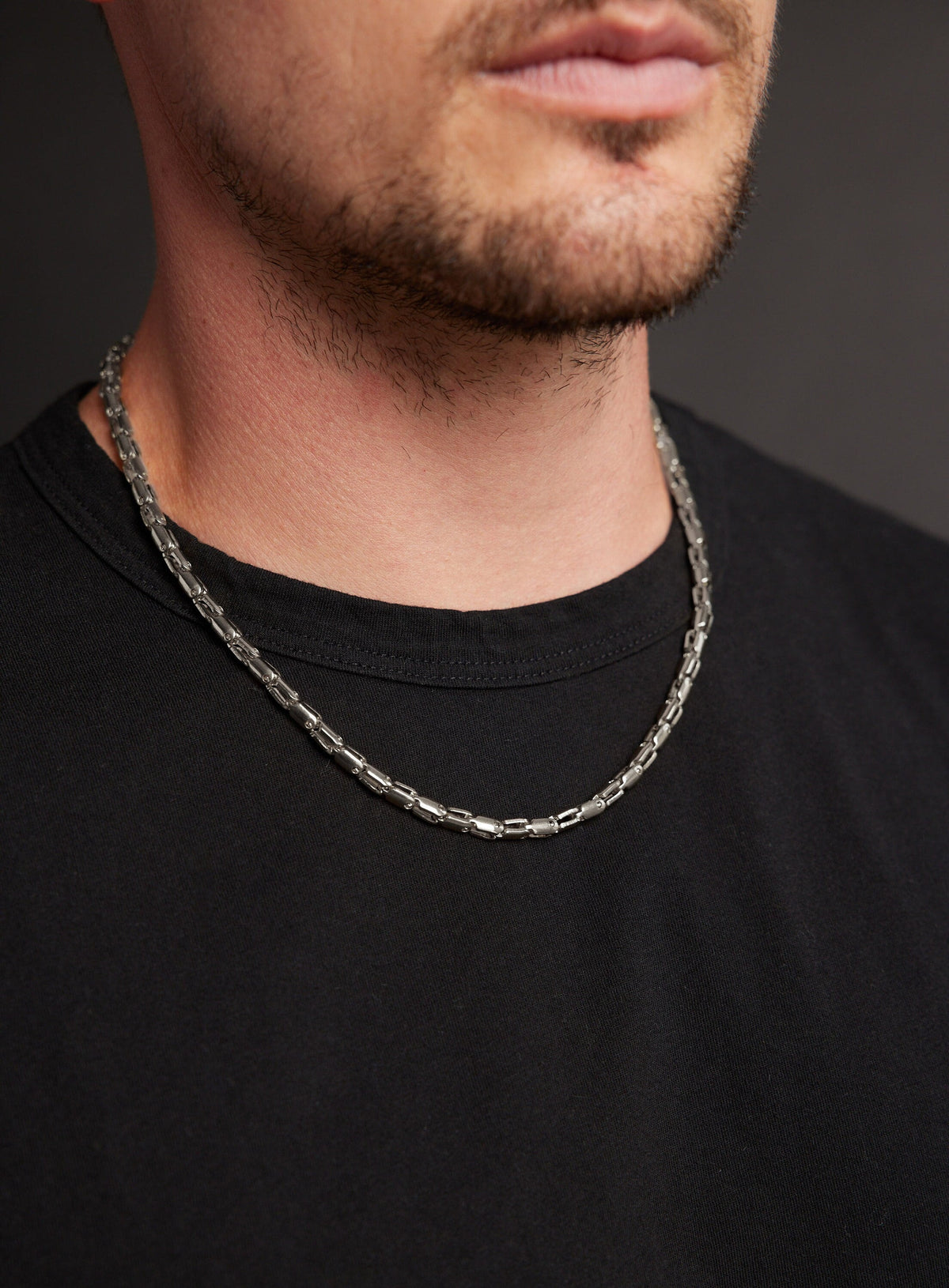 Waterproof 5mm 316L Stainless Steel Chain Necklace for Men — WE ARE ALL ...