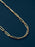 Men's Gold 4.5mm Elongated Cable Chain Necklace Necklace WE ARE ALL SMITH   
