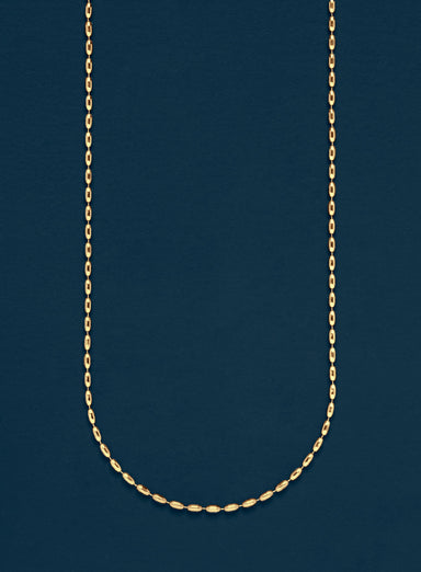 Minimalist 1mm 14k Gold Plated 316L Stainless Steel Gold Chain Necklace WE ARE ALL SMITH   