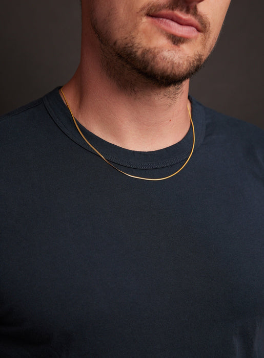 L & L Nation Herringbone Necklace Jewelry Chain 90s Hip Hop Bling: 14K Gold  Plated Snake Chain Necklace - Herringbone Costume Jewelry for Men - Perfect  for Fashion Jewelry and Bling Jewelry