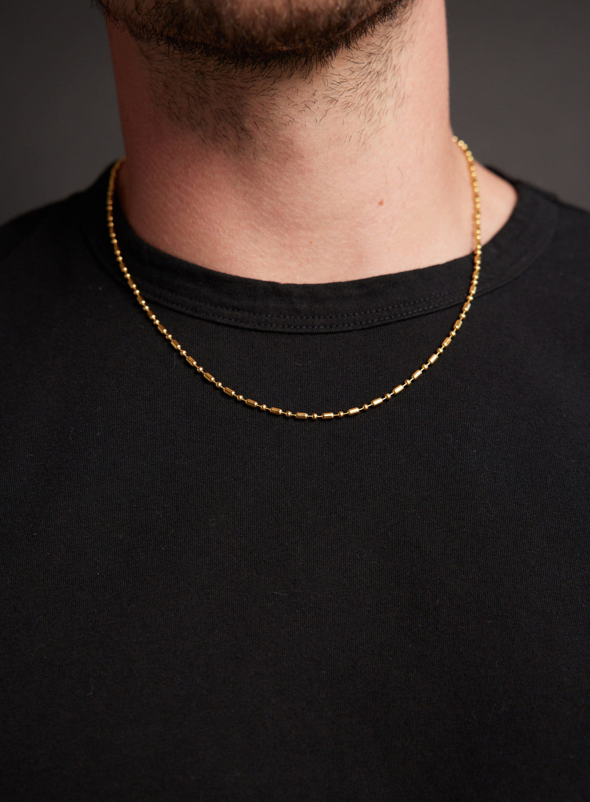 2.5mm 14k Gold Plated 316 Stainless Steel Minimalist Chain — WE ARE ALL ...