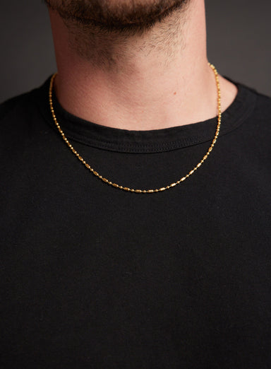 14k Gold Plated 316 Stainless Steel Minimalist Chain — WE