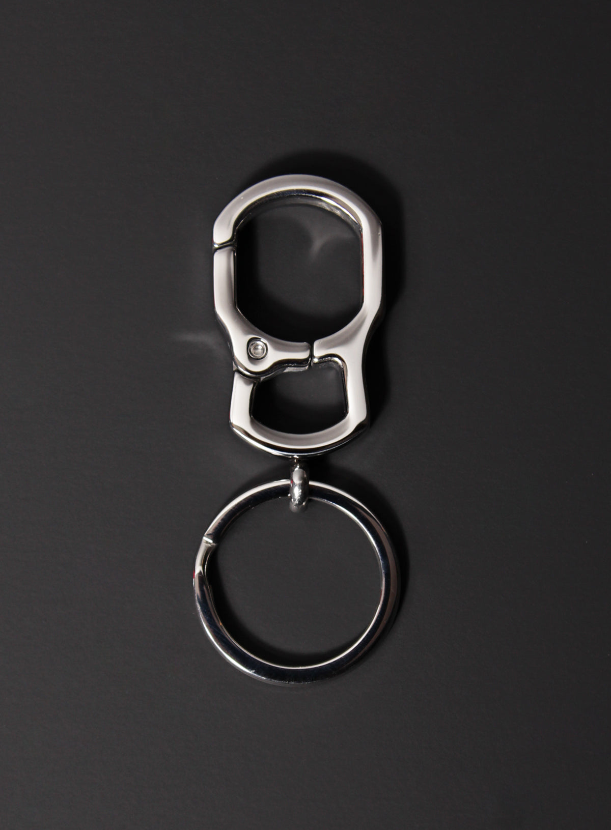 Outdoor Stainless Steel Carabiner Key Chain Clip Hook Buckle Keychain Key  Ring