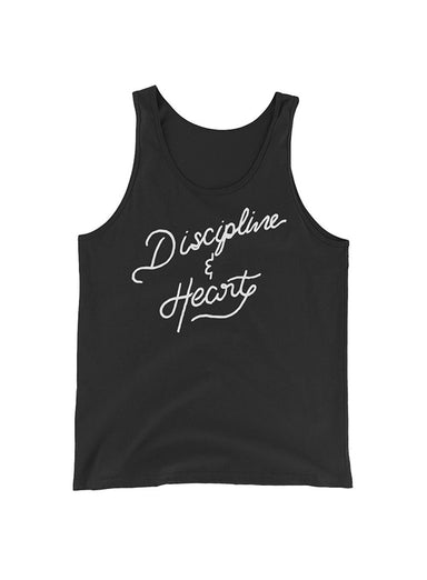 "Discipline & Heart" Black Tank Top  We Are All Smith   