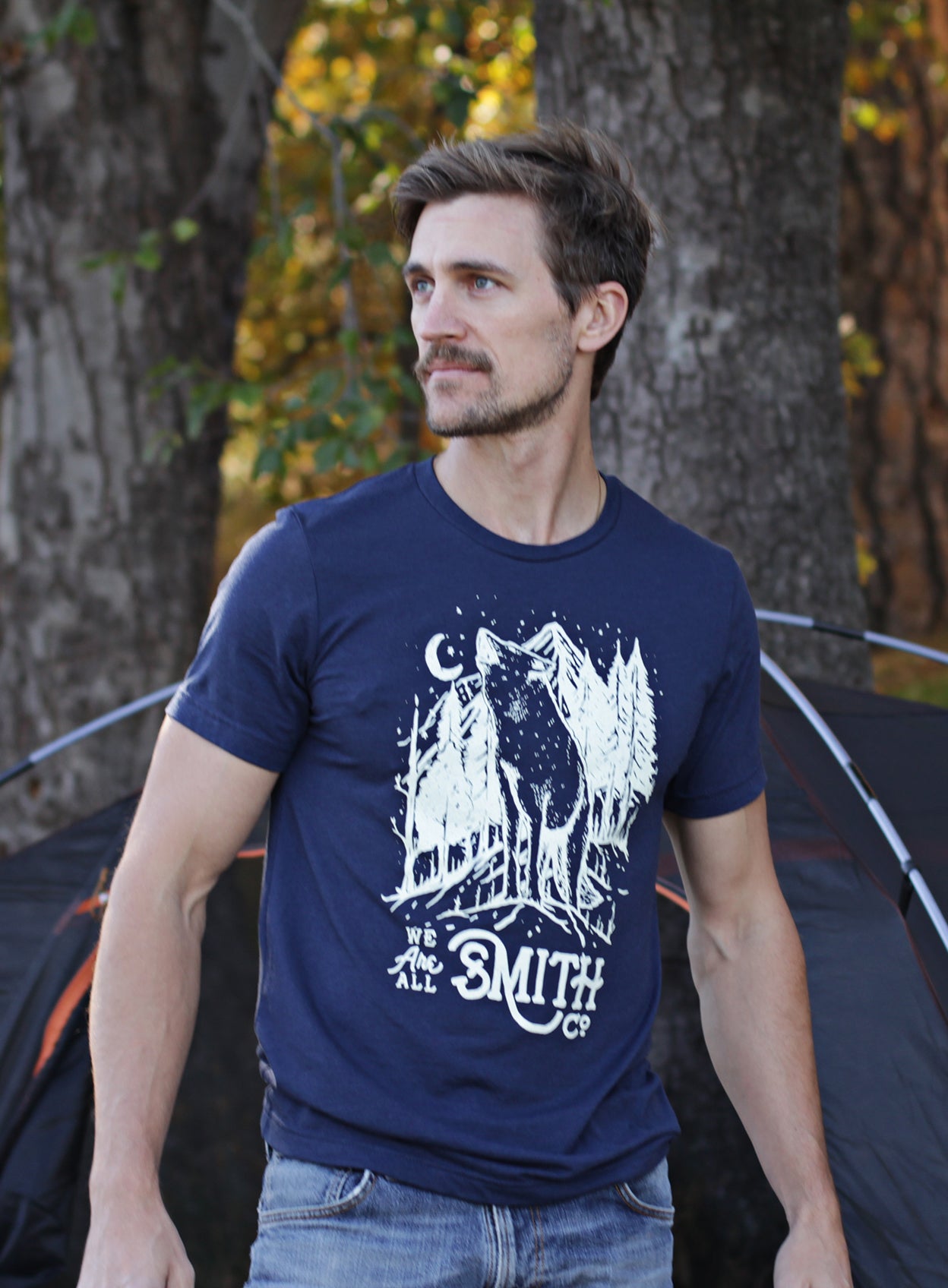 HOWLIN'｜SHORT-SLEEVED ROUND NECK T-SHIRTS (FULL MOON EN Full Moon Entertainment Tee