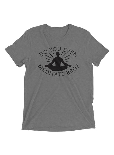 Meditate Bro Short sleeve t-shirt  WE ARE ALL SMITH   