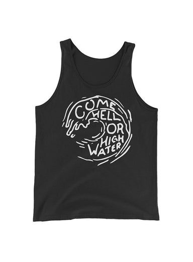 "Come Hell or High Water" Black Tank Top  WE ARE ALL SMITH   
