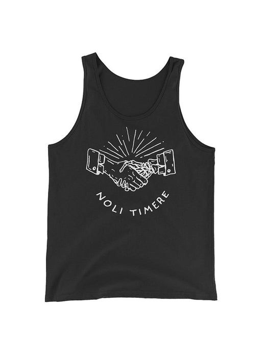 "Noli Timere" (Do not be afraid) Black Tank Top  WE ARE ALL SMITH   