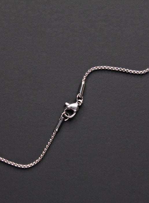 Sterling on sale steel necklace