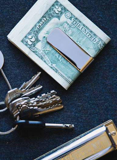 Stainless Steel Money Clip Money Clip WE ARE ALL SMITH   