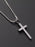 SMALL STAINLESS STEEL CROSS NECKLACE FOR MEN Jewelry We Are All Smith   