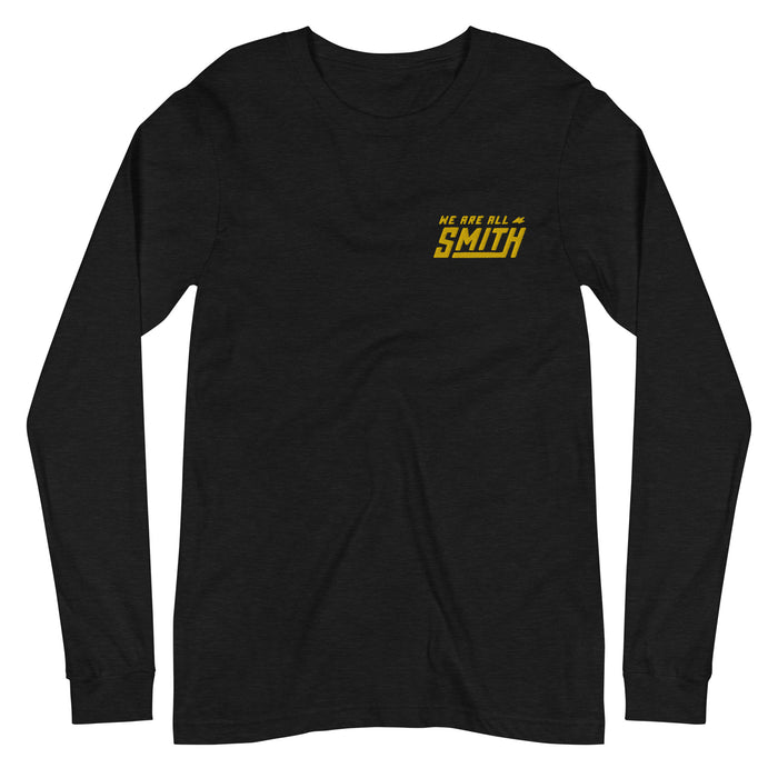 We Are All Smith Logo Unisex Long Sleeve Tee  WE ARE ALL SMITH: Men's Jewelry & Clothing. XS  